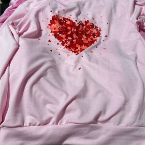 Pink Heart women Shirt